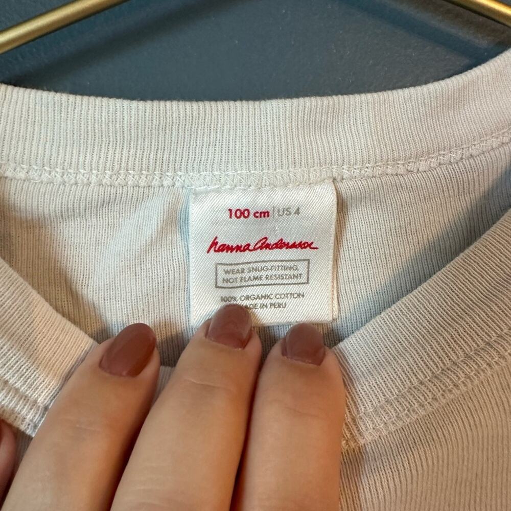 Hanna Andersson big sister long john pajamas - Picture 3 of 3